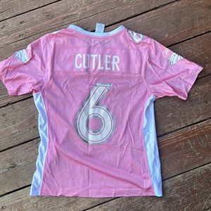 Pink Broncos Cutler NFL Jersey Size Small